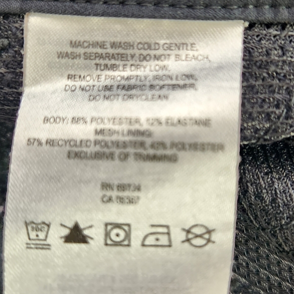 Columbia Men's Black Flat Front Shorts 38 - Picture 12 of 12